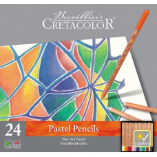 Набор карандашей пастельных Cretacolor Fine Art Pastel 24 цв в металле